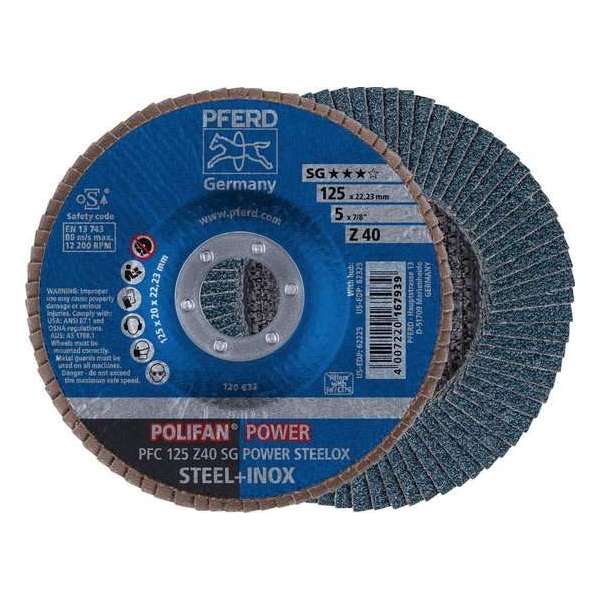 Polifan-Tandveerring Pfc 125 Z 40 Sg Power Steelox Pferd 67784125 Diameter 125 mm