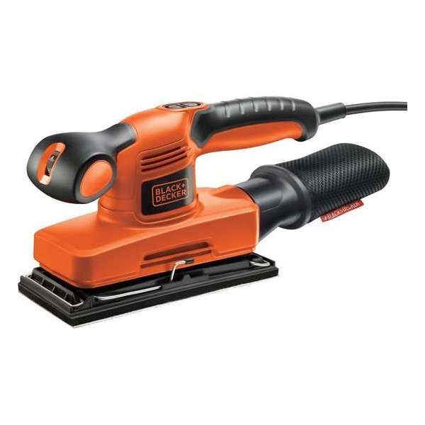 BLACK+DECKER KA320EKA-QS Schuurmachine - 240W - 5 schuurvellen - stofopvangzak