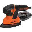 BLACK+DECKER Mouse KA2000 Detailschuurmachine -  110W - incl. accessoires en softbag