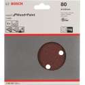 Bosch - 5-delige schuurbladenset 150 mm, 80