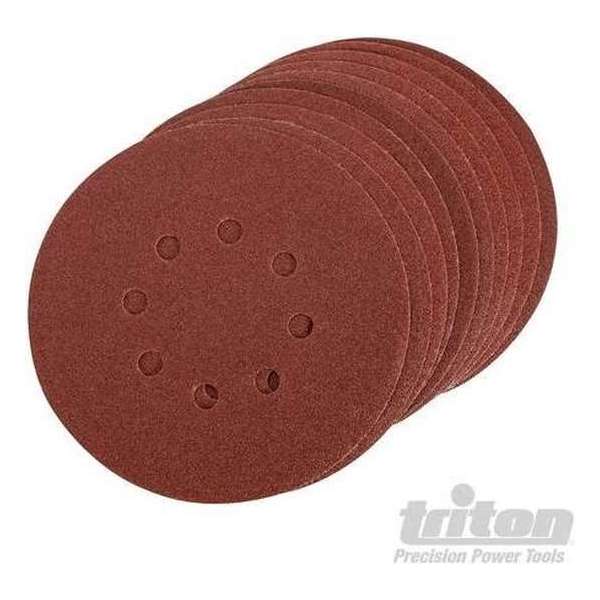 150 mm klittenband schuurschijven, 10 pk.