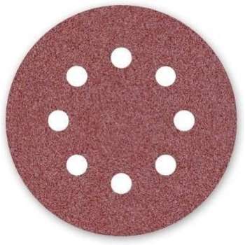 HaWe Hawera - 5 sanding discs for sanders - perforated - 125mm - Korrel 80