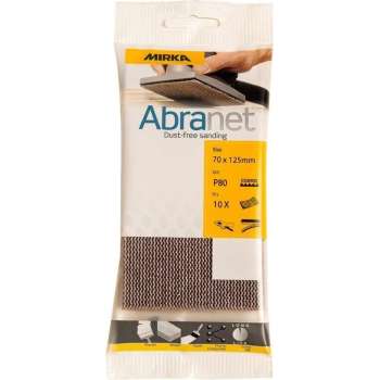 MIRKA Abranet ECO Schuurstroken 70x125mm *KLEINVERPAKKING* - P80