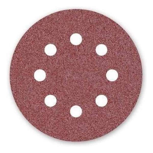 Dronco sanding disc sander - ø125 mm - grain 60-8 hole