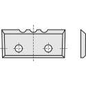 Hm messen 23 x 7 x 1,5 mm. spaanbrekers (3 groeven)