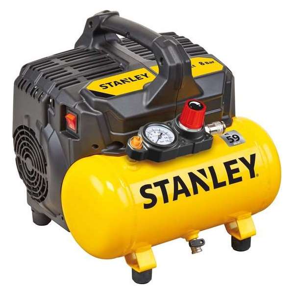 STANLEY Silent Compressor DST 100/8/6 - Olievrij