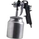 FERM Verfpistool met onderbeker – Pneumatisch - 750cc – Max. 6 bar – Instelbare spraytoevoer