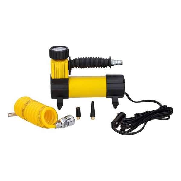 Dunlop Mini Compressor 12 Volt -  Gebruik via sigarettenaansteker auto