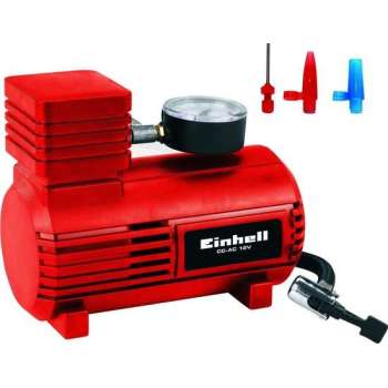 Einhell Auto Compressor 12 V - 18 bar - Inclusief 3 adapters