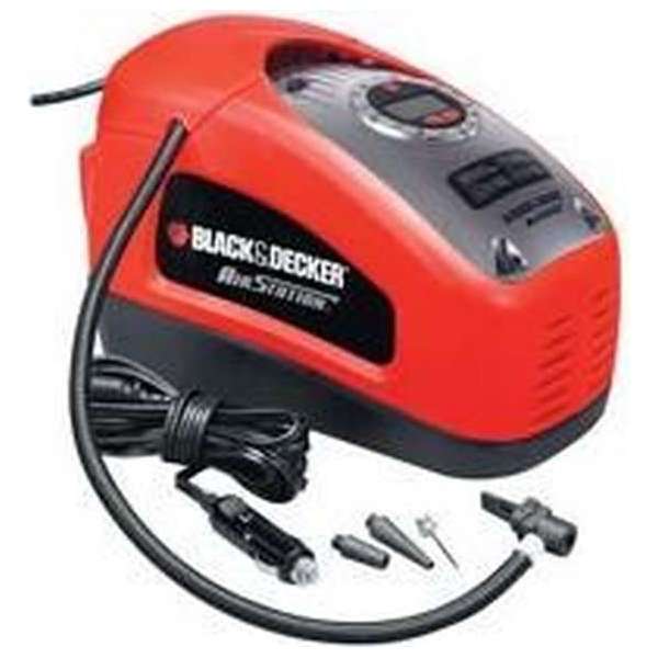 BLACK+DECKER ASI300-QS compressor - multifunctioneel -160 PSI/11 Bar