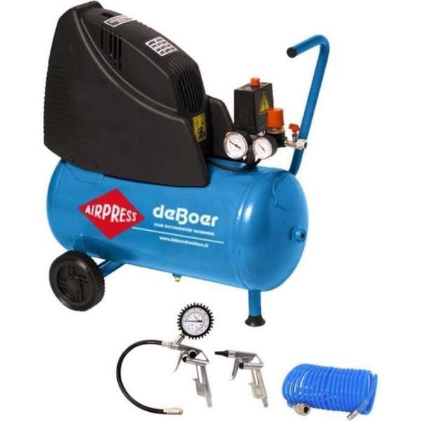 Airpress Compressor HLO 215/25 Met 3-Delige Accessoireset - De Boer Drachten