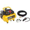 Powerplus POWX1724S Compressor - 8 bar - 6 liter tankinhoud - Inclusief accessoires