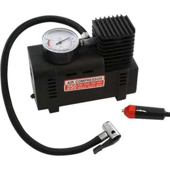 Mini luchtcompressor 12 Volt Autolader - Air compressor - Bandenpomp - Luchtdruk - Elektrisch