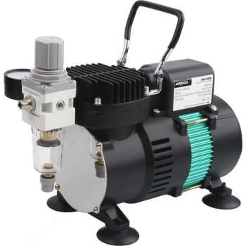 Airgoo Premie Aibrush-compressor met dubbele koelventilatoren AG-320