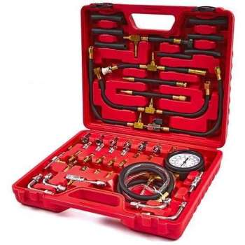 Brandstofdruk Meter Set Deluxe 0 – 10 bar (140 PSI)