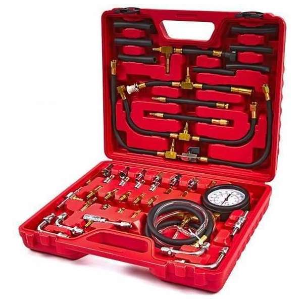 Brandstofdruk Meter Set Deluxe 0 – 10 bar (140 PSI)