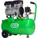 Stille compressor ACG24/8-SILENT | olievrij | 24L | 8 bar | 126L/min