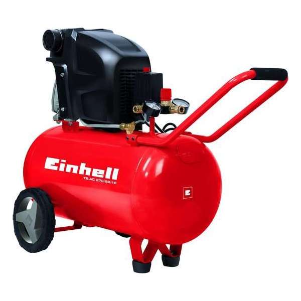 Einhell TE-AC 270/50/10 Compressor - 1800W - 10 bar - 50L