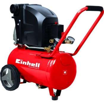 Einhell TE-AC 270/24/10 Compressor - 1800 W - 24 L - Max. werkdruk: 10 bar - Oliegesmeerd