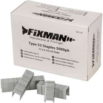 Fixman Type 53 Nietjes - Nieten - 14 mm. - 5000 stuks