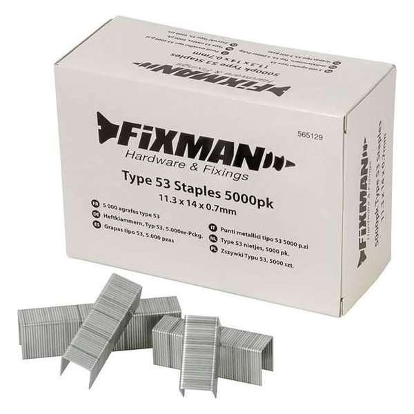 Fixman Type 53 Nietjes - Nieten - 14 mm. - 5000 stuks