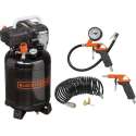 BLACK+DECKER Compressor BD195/24V-NK  – inclusief 6-delige Accessoire set