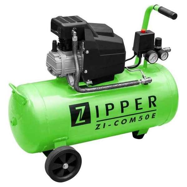 Zipper Compressor ZI-COM50E- 50L - 1100W - Max. 8 bar