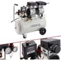 AREBOS Luchtcompressor Whisper Compressor Persluchtcompressor 800 W met 24 L