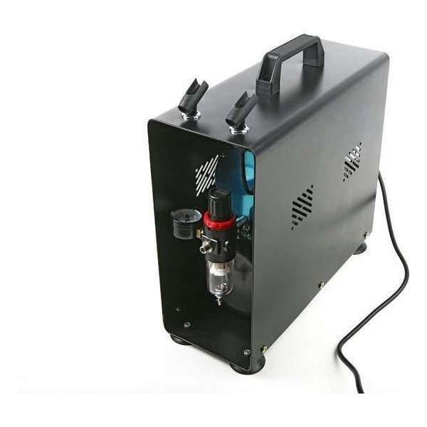 Airbrush Compressor met Tank (1 Cilinder) AS 189 A