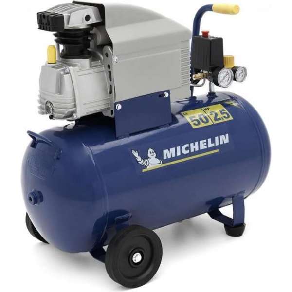 Michelin 2 Pk Professionele 50 Liter Compressor 10 Bar