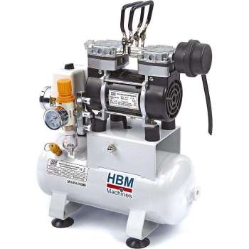 4 Liter Professionele Low Noise Airbrush Compressor