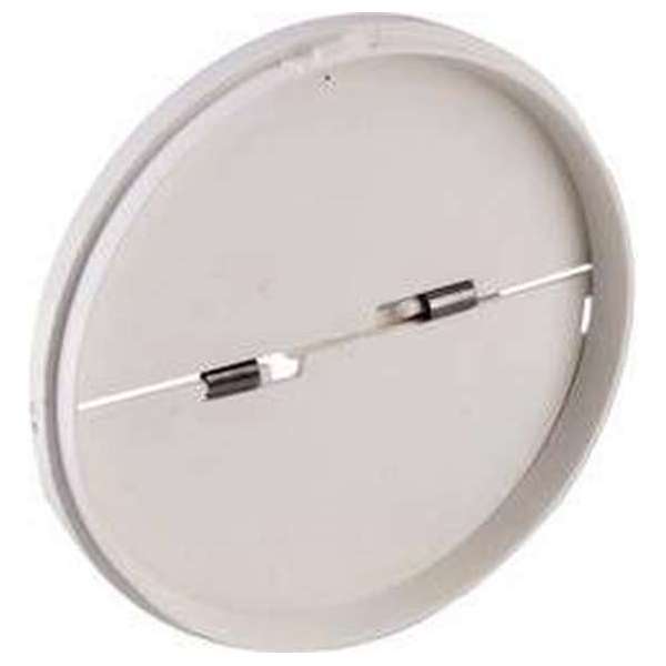 Wallair N40818 Terugslagklep Geschikt voor buisdiameter: 12.5 cm Wit