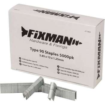 Fixman Type 90 Nietjes - Nieten - 13 mm. - 5000 stuks