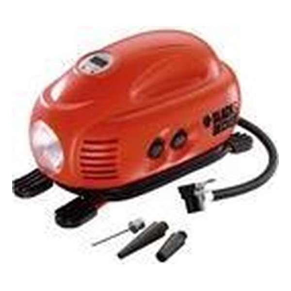 BLACK+DECKER - ASI200 - Compressor - Max. 8,27 bar - 12V