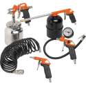 BLACK+DECKER Accessoireset voor Compressor 5-delig