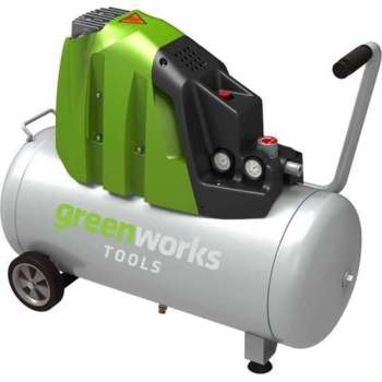 Greenworks Luchtcompressor elektrisch GAC50L 1100 W 50 L 4102007