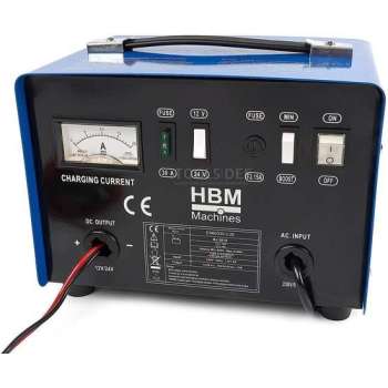 HBM Professionele Acculader, Startbooster 12, 24 Volt 92 “ 210 Ah