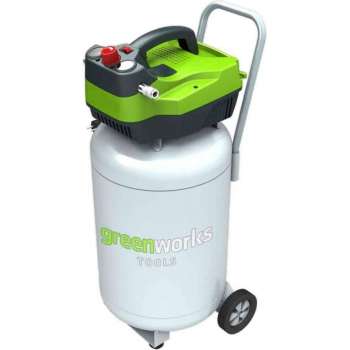 Greenworks Luchtcompressor elektrisch verticaal GAC50V 1100 W 4101907