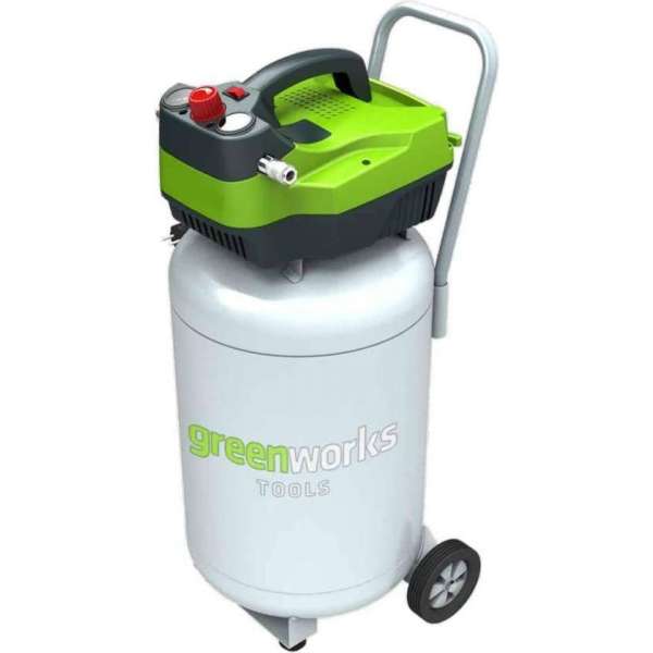 Greenworks Luchtcompressor elektrisch verticaal GAC50V 1100 W 4101907