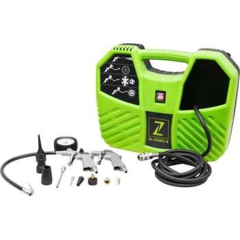 Zipper Draagbare koffercompressor ZI-COM2-8 - 8 bar - 1100W incl. accesoireskit