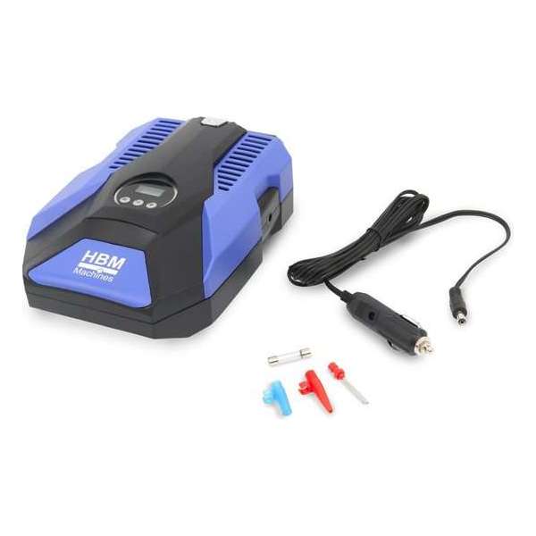 12 Volt Digitale Compressor Set in Opbergtas Inclusief Accessoires Set