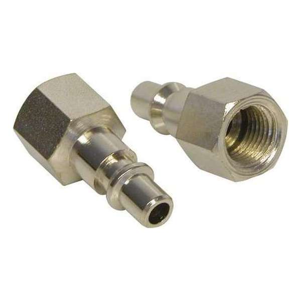 Adaptor 1/4inch mannelijk binnendraad 3/8inch 2st type Orion