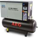 AEG 270 Liter 10 PK Schroefcompressor Met Droger