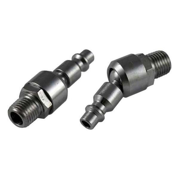 JBM Tools | Scharniermondstuk voor perslucht met buitenschroefdraad, euro 1/4"