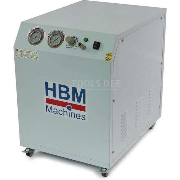 HBM Dental 1500 Watt 50 Liter Professionele Low Noise Compressor