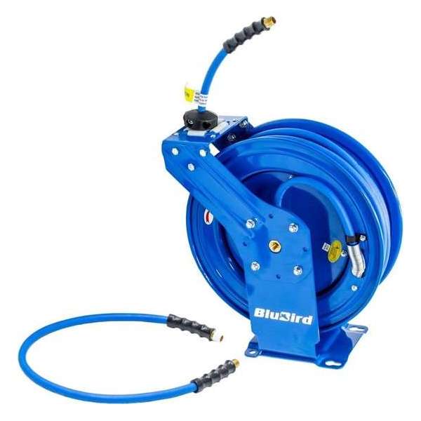 BLUEBIRD Luchthaspel automatisch 1/4 x 20 meter - Professioneel