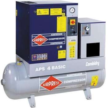 Airpress Schroefcompressor APS 4 Combi Dry Basic