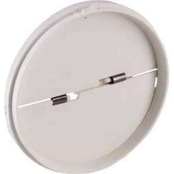 Wallair N40817 Terugslagklep Geschikt voor buisdiameter: 15 cm Wit