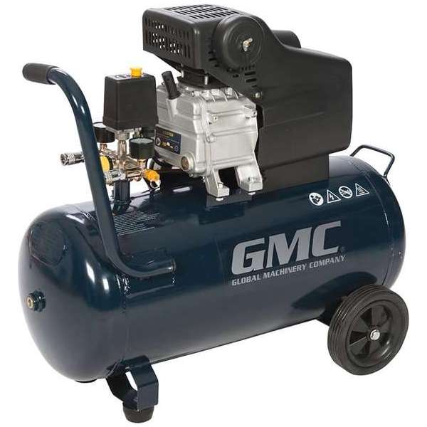 "GMC 2 pk luchtcompressor, 50 liter"