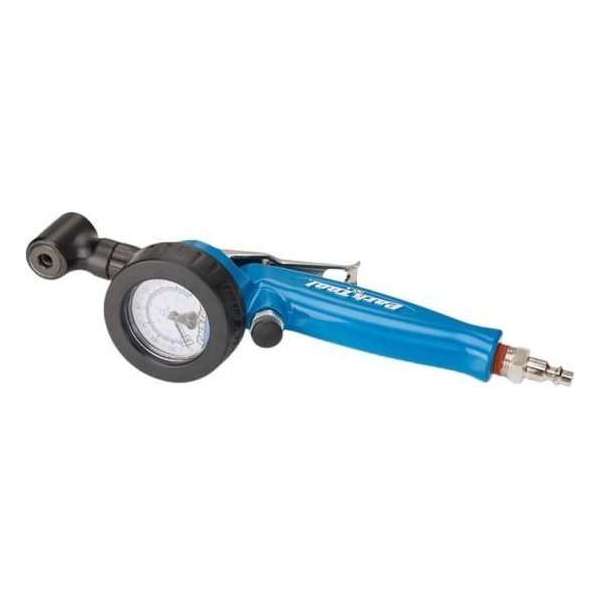 Park Tool Compressorkop Met Drukmeter Inf-2 27,4 Cm Blauw